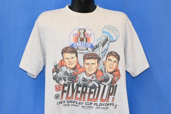 90s Philadelphia Flyers Stanley Cup 1997 Caricatu… - image 1