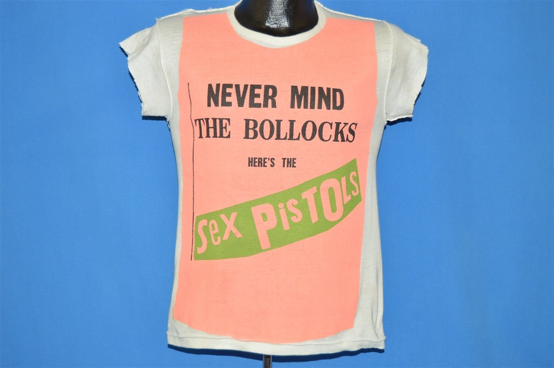 Sex Pistols Never Mind The Bollocks T-Shirt – Official Ladies Tee In Yellow