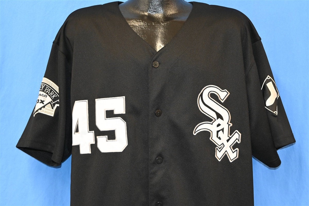 90s Chicago White Sox Michael Jordan 45 Cooperstown 