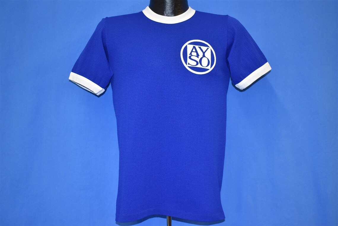 70s AYSO 8 Youth Soccer League Jersey Tshirt Small Etsy