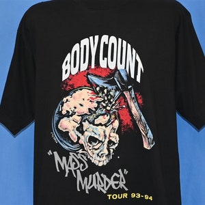 Ice T & Body Count Vintage Rap T-Shirt – The Bass Boutique body