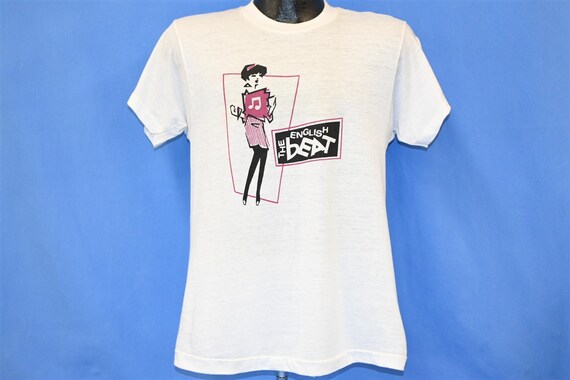 80s the English Beat Post Punk UK Band T-shirt Medium - Etsy