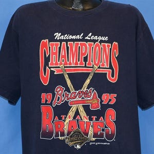 Atlanta Braves Vtg 1995 World Series Champi0ns MLB Shirt