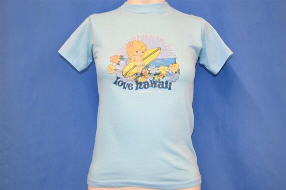 80s Surfer's Paradise Love Hawaii Sunset Beach Wa… - image 2
