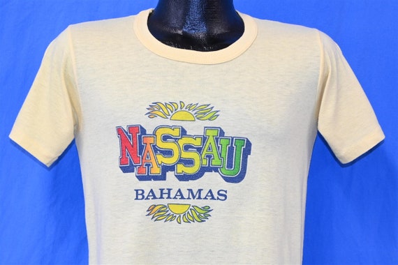 80s Nassau Bahamas Rainbow Sunset Tourist Vacatio… - image 1
