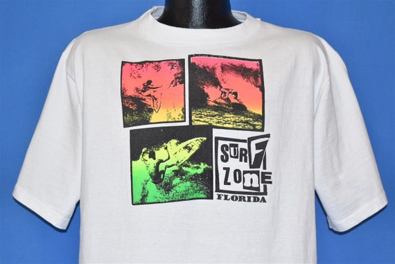 90s Surf Zone Florida The Game Neon Ocean Waves B… - image 1