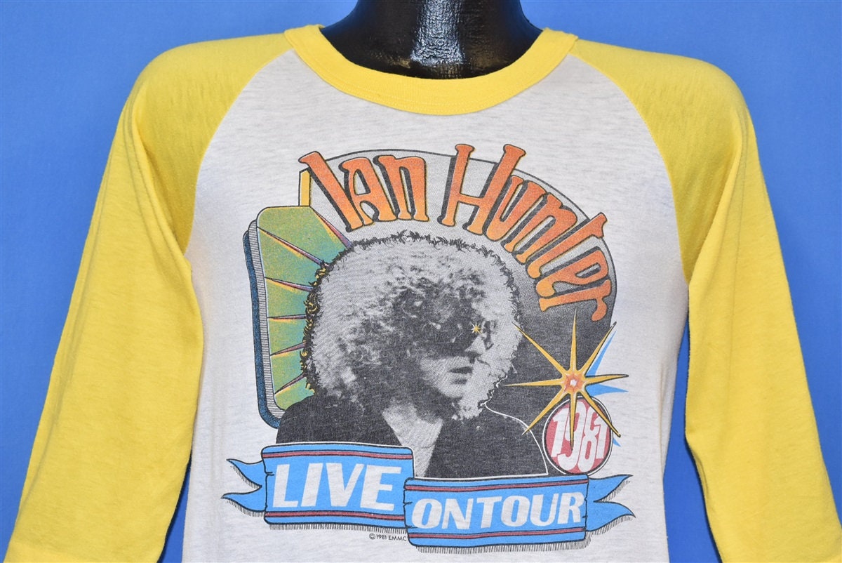 Buy 80s Ian Hunter 1981 Live Tour Short Back 'N' Sides Online in India -  Etsy