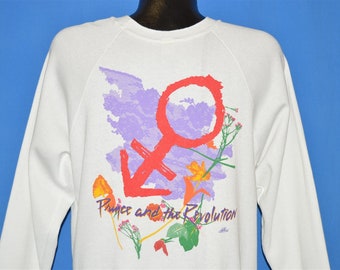 80s Prince and the Revolution World Tour Sweatshirt Medium