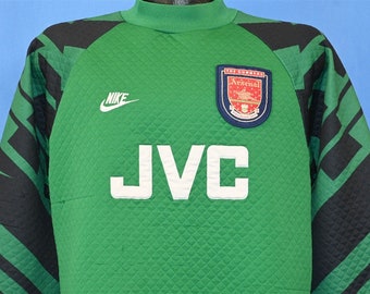 Nike Arsenal JVCロゴ 96-98 サイズM表記 1995-96 red Arsenal Nike shirt | retroiscooler | Vintage