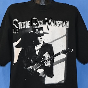 Vintage 90s Stevie Ray Vaughan バンドTシャツ Vintage 90's Stevie Ray Vaughan Double Trouble Tour T Shirt