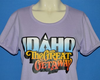 80s Idaho The Great Getaway t-shirt Women's Small