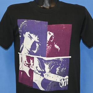 80s Bob Dylan 1988 Never Ending Tour Double Sided Black t-shirt Small