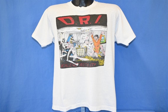 80s DRI Dirty Rotten Imbeciles Dealing With It Cr… - image 2