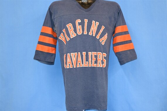 80s University of Virginia Cavaliers NCAA Striped… - image 2