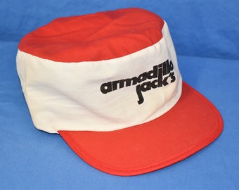 80s Armadillo Jack's Restaurant Painters Hat