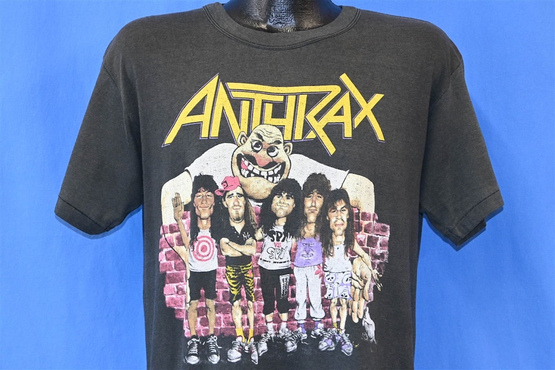 ANTHRAX アンスラックス Tシャツ M バンドT ロックT ツアーT Spreading 