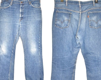 70s Levis Orange Tab Denim Blue jeans Size 39