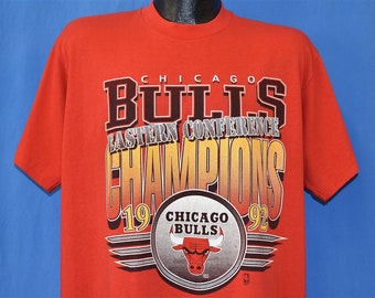 90s Chicago Bulls 1992 Eastern Conference Champs NBA Basketball t-shirt Extra Large