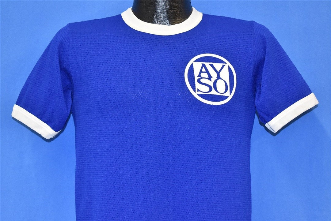 70s AYSO 13 Youth Soccer Jersey Tshirt Small Etsy
