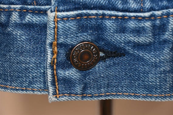 70s Levi's Type 3 Trucker Single Bar Stitch Denim… - image 4