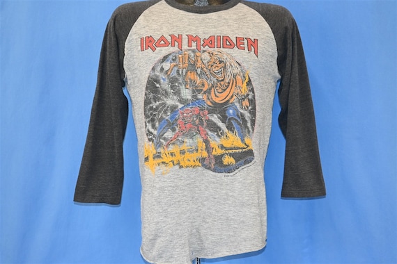 80s Iron Maiden Number of the Beast Tour Eddie th… - image 2