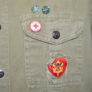 40s Boy Scouts Change Button Uniform shirt Large image 3