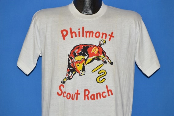 50s Philmont Scout Ranch New Mexico Boy Scouts t-… - image 1