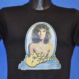 70s Peter Frampton Rock Musician Iron On t-shirt Small