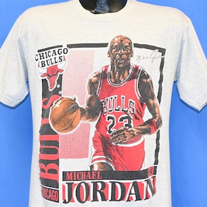 90s Chicago Bulls Michael Jordan Nutmeg NBA Basketball t-shirt Medium