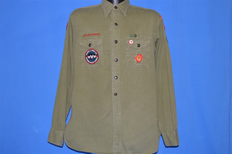 40s Boy Scouts Change Button Uniform shirt Large image 2