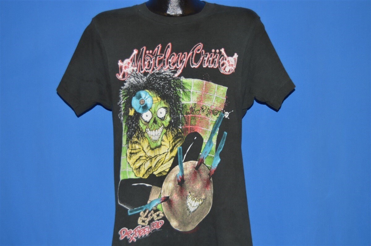 80s Motley Crue Dr. Feelgood Tour 