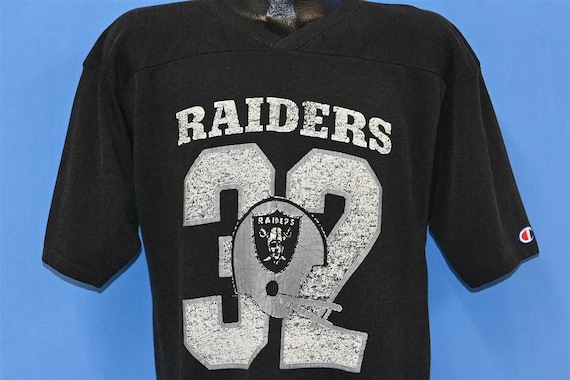 Football 32 Raiders Jersey 80s Los Angeles Raiders #32 Marcus