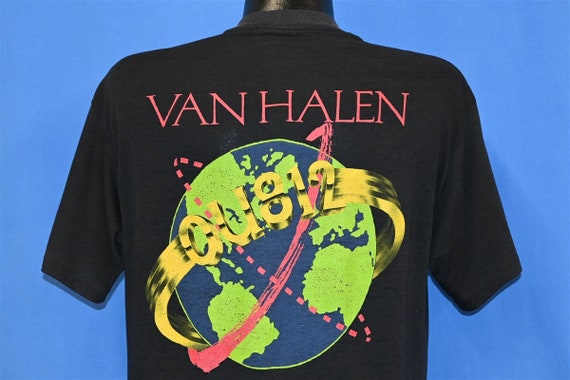 80s Van Halen OU812 1988 Album Skulls Rock Metal Band T 80s Van Halen OU812 1988 Album Skulls Rock Metal Band T