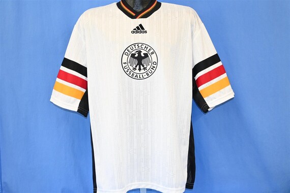 90s Adidas Germany National Football Team Deutscher Fussball Bund DFB Soccer Jersey T shirt Large Etsy Denmark