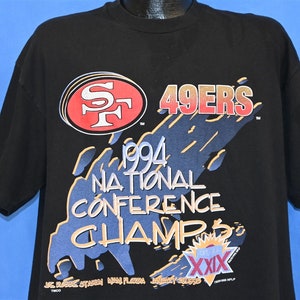 Vintage 1984 NFC Champions San Francisco 49ers Ringer T