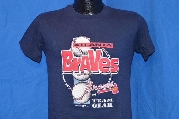 90s Atlanta Braves MLB Baseball Team Gear Vintage T-shirt 