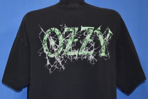 90s Ozzy Osbourne Spiderwebs Heavy Metal Doom Roc… - image 3