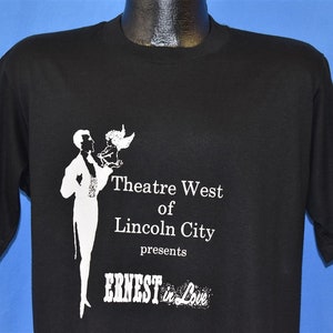 90s Ernest In Love Musical Theatre West Lincoln City Oregon t-shirt Large