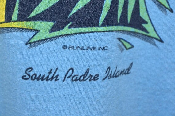 80s South Padre Island Texas Beach Ocean Palm Tre… - image 3
