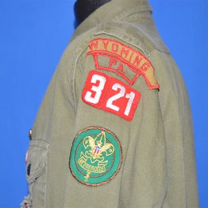 40s Boy Scouts Change Button Uniform shirt Large image 7