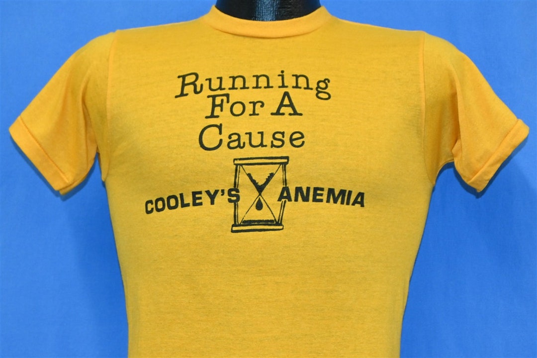 80s Running for Cooley's Anemia Harry the Hat Run Tshirt Extra Small Etsy