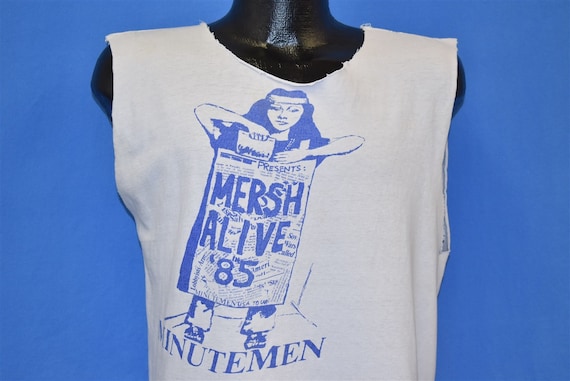 80s Minutemen Project Mersh Alive 85 Tour Art Punk
