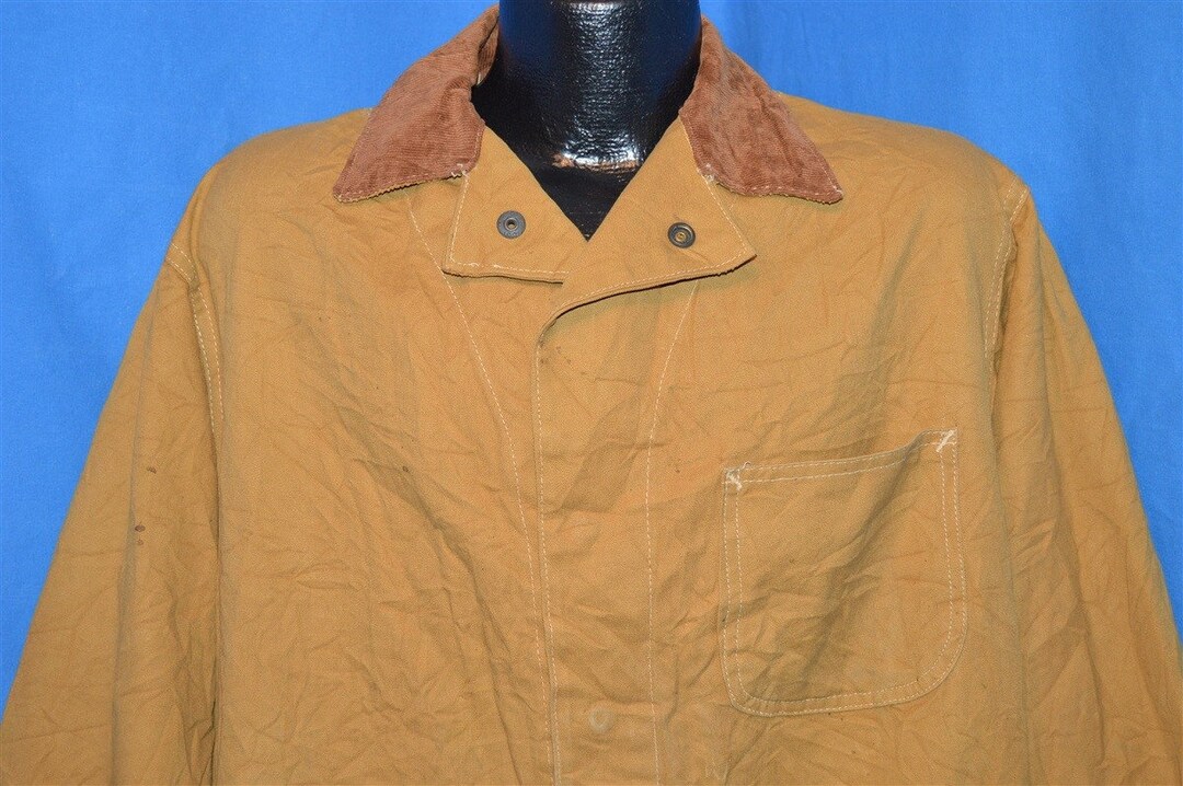 50s Hinson Brown Water Resistant Hunting Jacket Large - Etsy