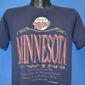 90s Minnesota Twins MLB Baseball t-shirt Medium Vintage Tee