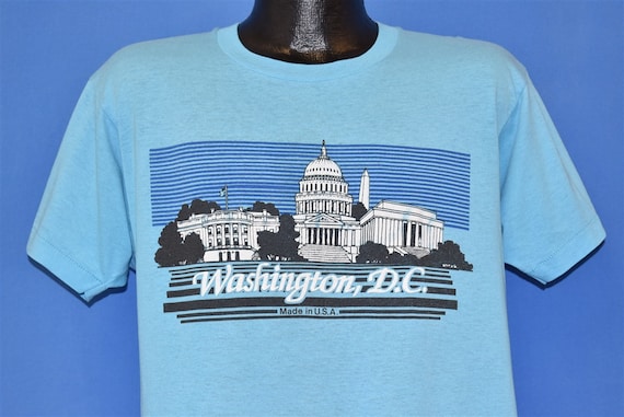 80s Washington DC White House Capitol Building Li… - image 1