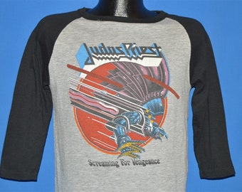 80s Judas Priest Screaming For Vengeance Tour t-shirt Medium
