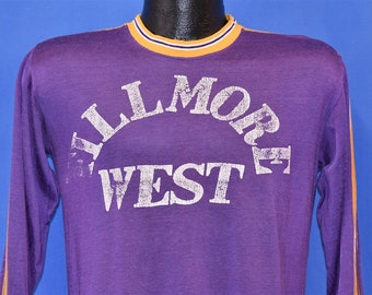 70s Fillmore West Original Rock Club Jersey t-shirt Medium