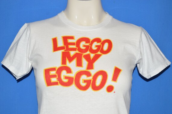 70s Leggo My Eggo Waffles T-shirt Youth 