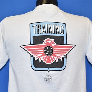 80s Maui and Sons Training Eagle Double-Sided Surf t-shirt Medium