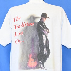 90s Hank Williams III Tradition Lives Country Music t-shirt Extra Large image 3